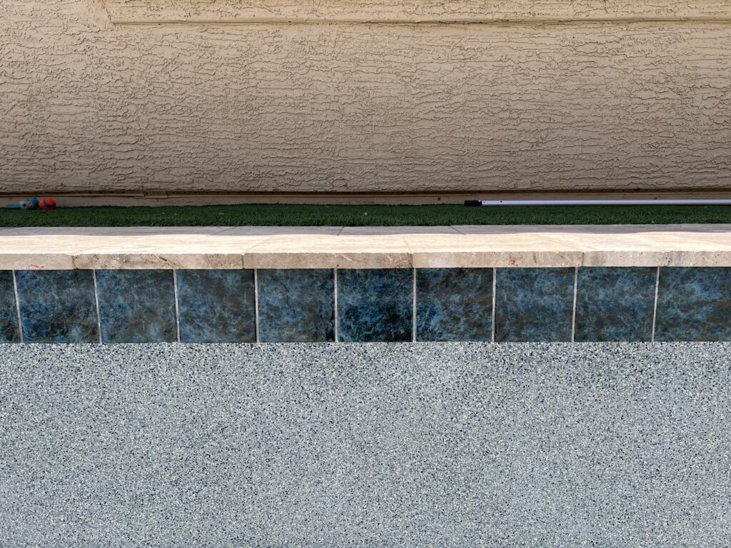 pool tile cleaning