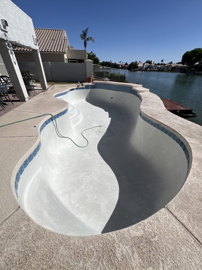 Pool resurfacing